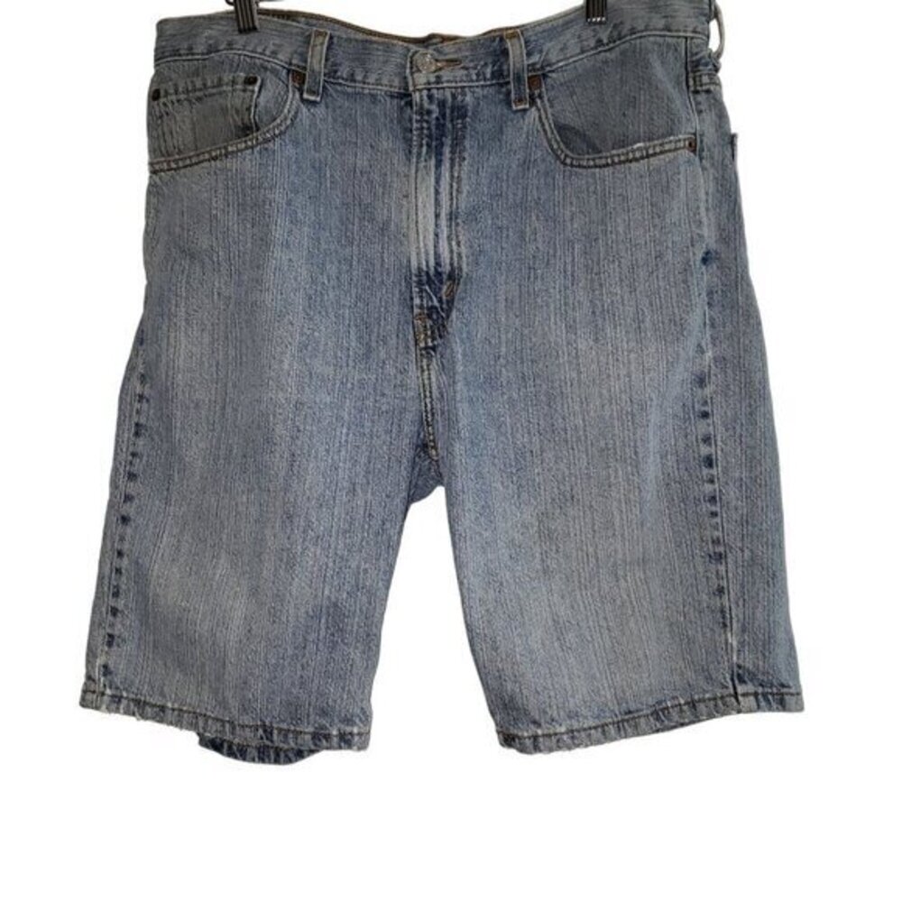 Levis Denim Shorts 505 Mens Size‎ 36 Blue 10" InseamPre-Owned